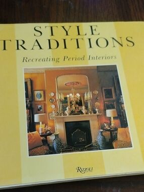 Rizzoli Traditions Decorative Coffee Table Book in Yellow Coffee Table Book